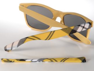 large yellow-plaid